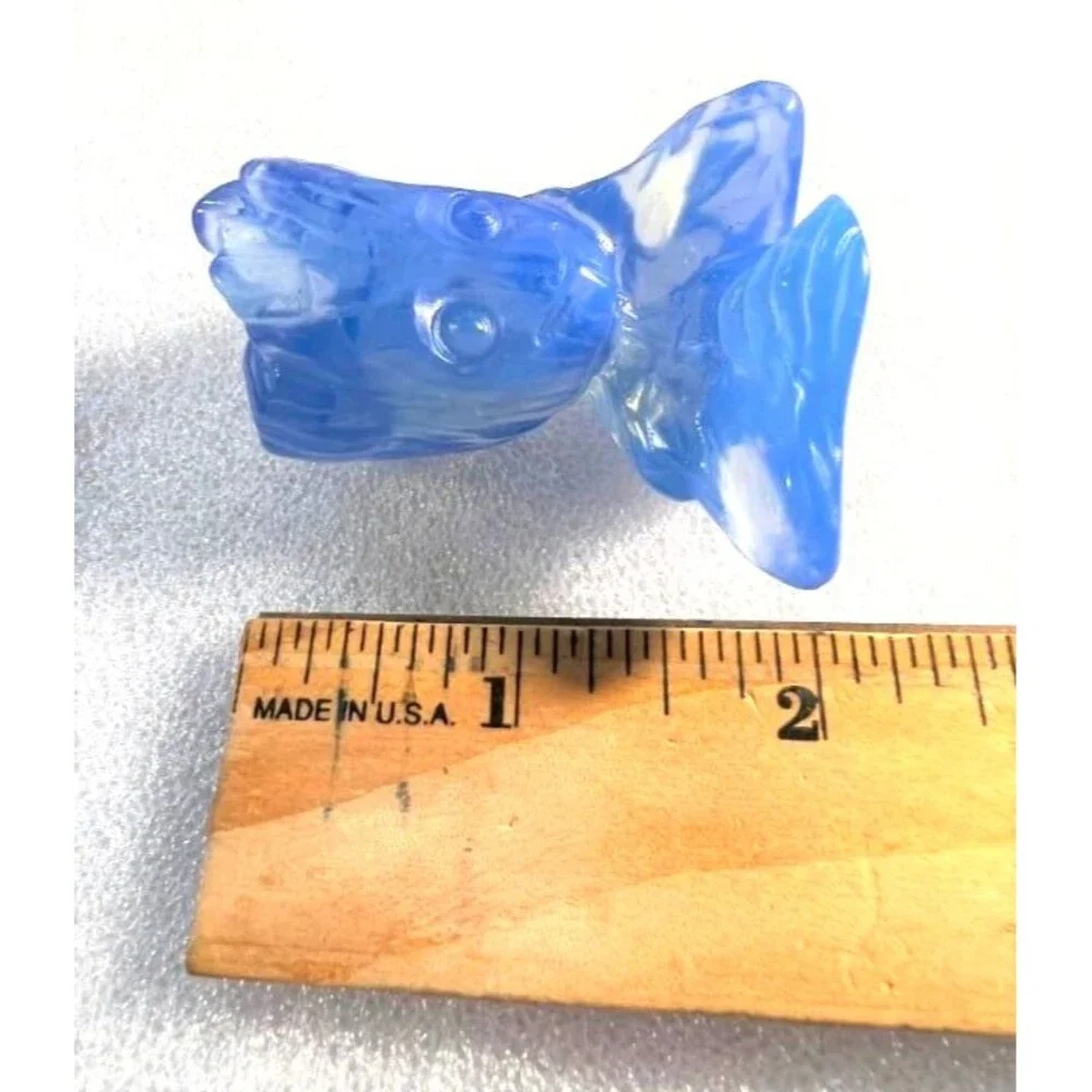 Adorable Blue Opalite Groot Carving